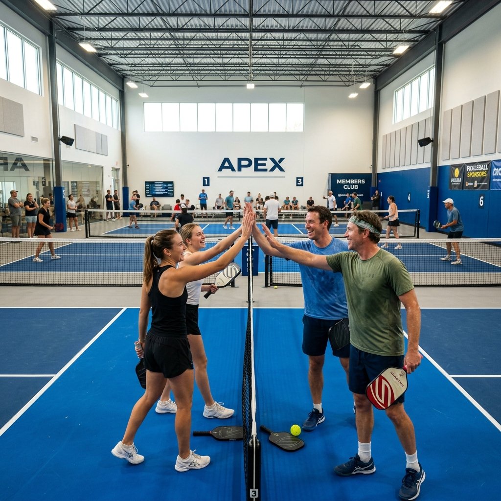 Pickleball court facility