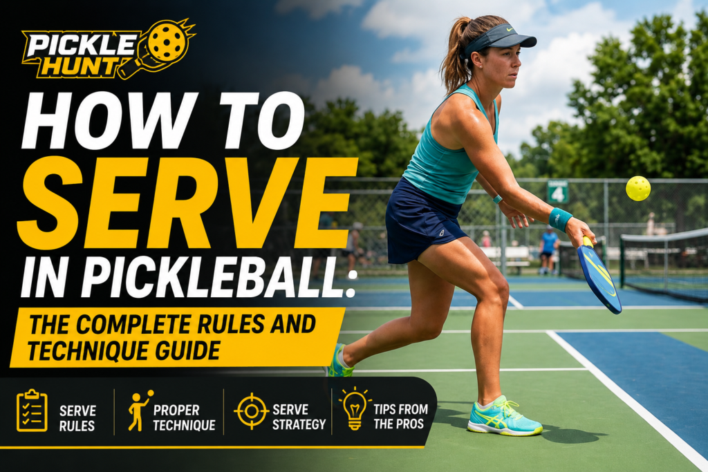 How to Serve in Pickleball: The Complete Rules and Technique Guide