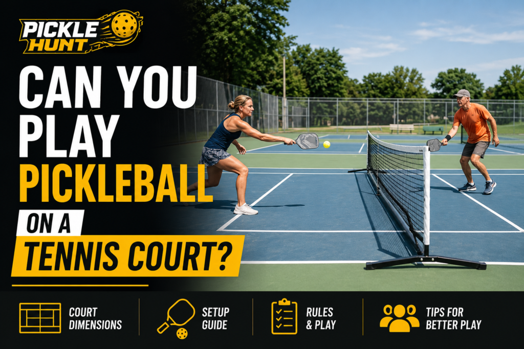 Can You Play Pickleball on a Tennis Court? Here’s the Real Answer