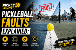 Pickleball Faults Explained: When Does a Rally End?