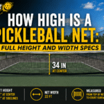 How High Is a Pickleball Net: Full Height and Width Specs