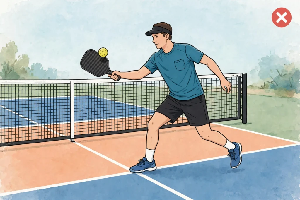 Volleying with a toe on the kitchen line is a fault — when can you step in the kitchen in pickleball